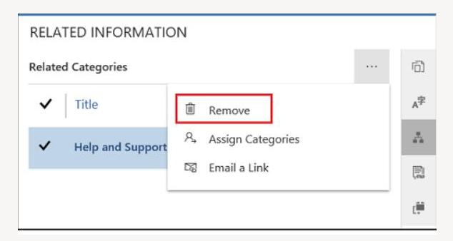 Confirm removal screenshot